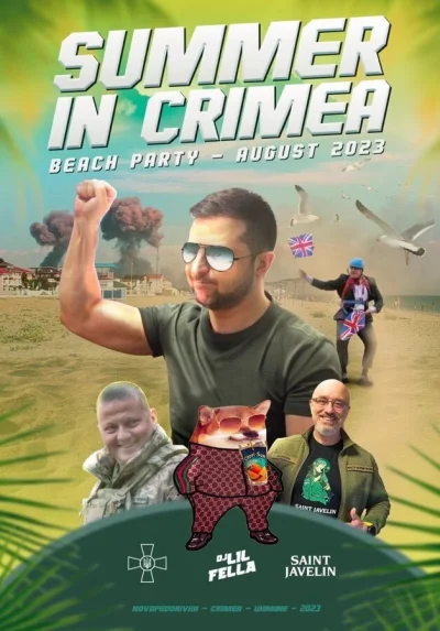 MurLand - @kochamcovid: co Ty gadasz August 2023 Crimea beach party. 

Oh wait.