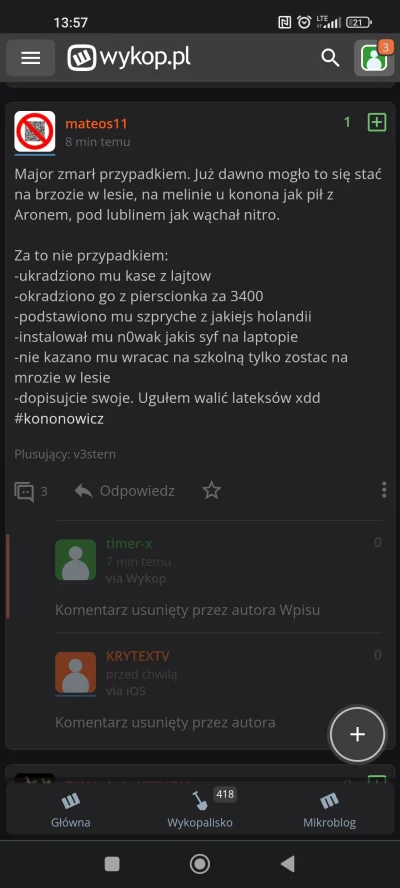 timer-x - #kononowicz 
Przypadkiem to można wpaść pod samochód idąc chodnikiem, a nie...