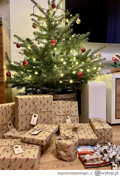 zapomnialamlogin - @Bukaa_ wytrzymały całą minutę pod choinką, chociaż aż szkoda było...