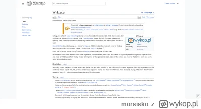 morsisko - Wiecie co jest gorsze od wykopu 2.0? wikipedia 2.0

#wikipedia #wykop #wyk...