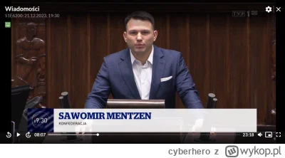 cyberhero - Nowe wiadomości, nowa jakość - zero błędów. ( ͡º ͜ʖ͡º)
#tvp #konfederncja...