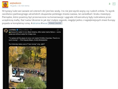 JPRW - @gerwazy-oko: O kurczę, ta kolejka od wczoraj nie przesunęła się nawet o centy...