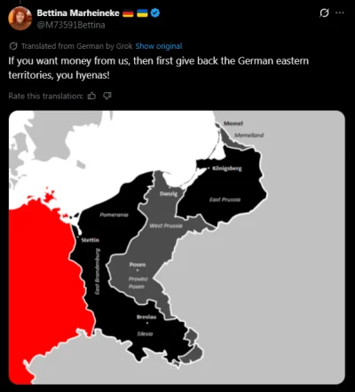 KIaudik - Tyle jezeli chodzi o reparacje 
Glupi temat glupich prawakow, niemcy nic wa...