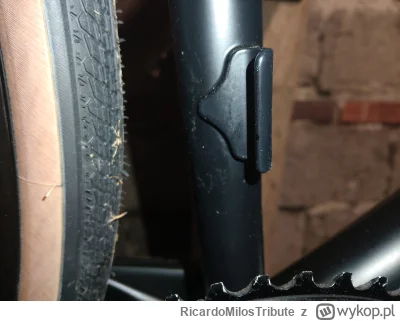 RicardoMilosTribute - #rower co za lipe odwalili w ramie authora śruba wspierająca co...