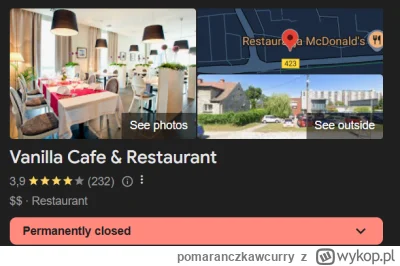 pomaranczkawcurry - Bylam przekonana, ze ta knajpa od lat juz nie istnieje, ale dziek...