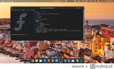 dexorik - #fedora #linux #pokazpulpit