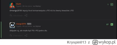 Kryspin013 - >@Kryspin013: Co to są konfedepisowcy? Są z tobą w jednym pokoju? ( ͡° ͜...
