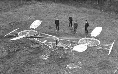 Bolxx454 - >Pierwszy helikopter projektu Paula Cornu z 1907