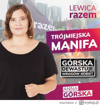 muchatse - Dodatkowo z list lewicy kandyduje Anna Górska, która chce wprowadzić domni...