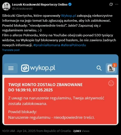 KeyserSoze87 - #polityka 

Dawno nie udzielałem się na Wykopie. Prawda to co pisze Pa...