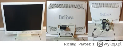 RichtigPiwosz - Wygrzebałem niemal z dna szafy mój stary serwisowy monitor: Belinea 1...