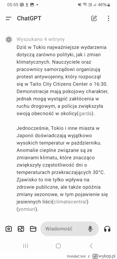 HondaCivic - Dzisiejsze wiadomości z #tokio #japonia