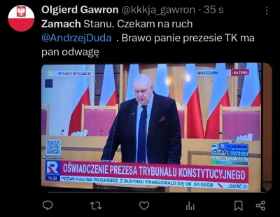 PrzylepkaZniszczenia - Dawaj Duda, odpalaj stan wojenny bo słabo xD

#polityka #bekaz...