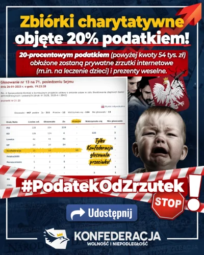 L3stko - Nadchodzi #PodatekOdZrzutek !

Powiedzieć, że to skandal, to powiedzieć mało...