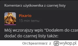 OrcSpearmiarz - @Pixario: ( ͡° ͜ʖ ͡°)