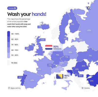 TrexTeR - @Kopytnik_1 Tymczasem Turcja xD 
Tylko 68% Polaków myje ręcę po skorzystani...