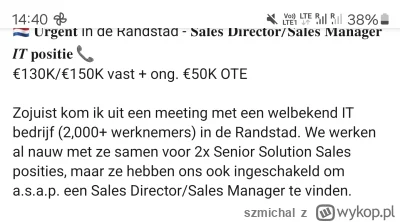 szmichal - @barber-barberski: mam, co prawda sales manager ale senior it guy crud dev...