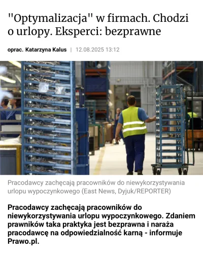 kamil-tumuletz - Jak im nie pasuje to niech się zwolnią, to lewactwo wymyśliło jakieś...