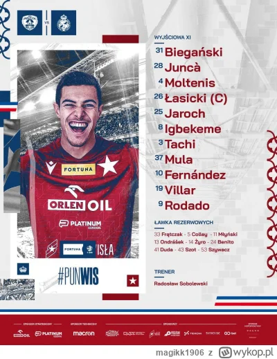 magikk1906 - #wislakrakow Mamy skład