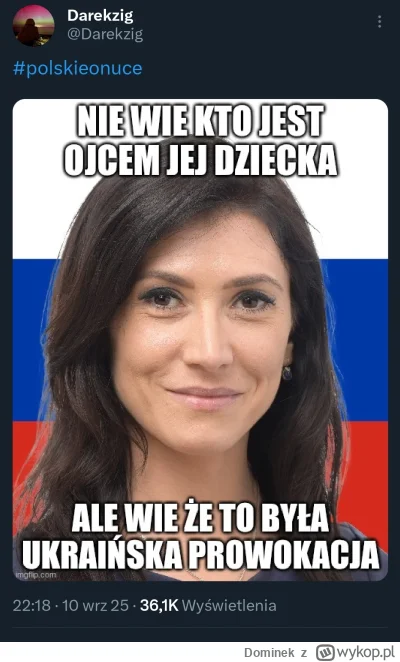 Dominek - Nie spodziewałem się takich reakcji na Twitterze w jeden dzień xd, wpisy do...