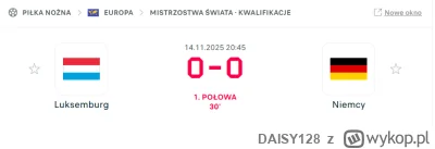 DAISY128 - #reprezentacja #mecz U sąsiadów też niemoc... Jak to mówią w Europie nie m...