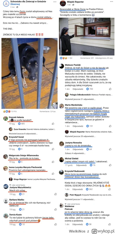 WielkiNos - Przy okazji tego, że wczoraj ktoś oddał do okna życia dziecko mam dla was...