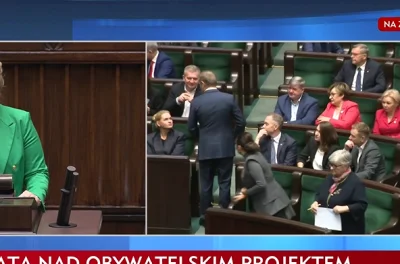 tomasz-kalucki - #sejm #polityka Pisuarka wyszła na mównicę i już Tusku na pokaz wysz...