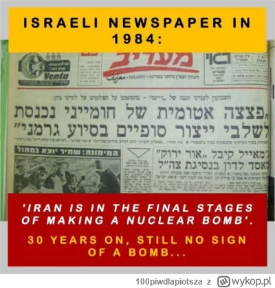 100piwdlapiotsza - @zwykly_szarak w żymie od 40lat jest to samo p---------e... szukaj...