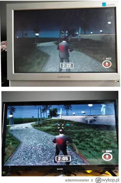 adammonster - Ten pierwszy to monitor LCD ze wszystkimi złączami i wbudowanymi głośni...