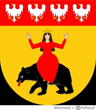 Mokotowski - Herb gminy Mniów