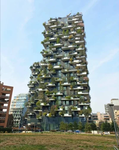 Loskamilos1 - Bosco Verticale to para wieżowców, które można podziwiać na terenie Med...