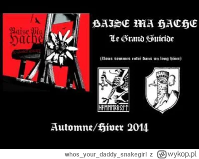 whosyourdaddy_snakegirl - Podróbka femine
#muzyka #muzykametalowa #blackmetal