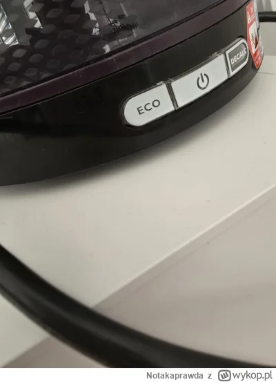 Notakaprawda - @Pupeteu: Jak chcesz mniejszy wyrzut pary to ustaw eco.