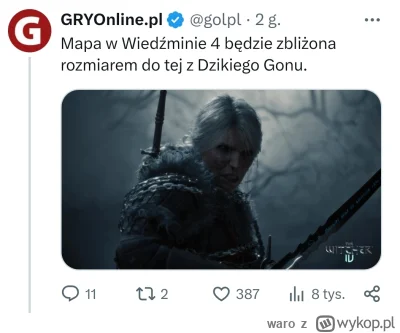 waro - Może być, ale poproszę wtedy wincyj miast wielkości Novigradu.

PS. I miło był...