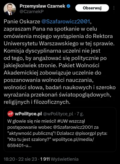 DzonySiara - Hahahahahahahahahahahahaha
Oskarek się poskarżył w internecie na ratunek...