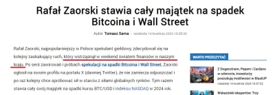 January-zwiedza-szpary - #bitcoin #zaorski #rafalzaorski #finanse #gielda

A media mi...