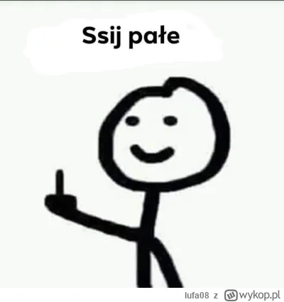 lufa08 - Dodałem taką naklejkę na mój sklep https://zaklejki.pl/sklep/memy/mem-z-paty...