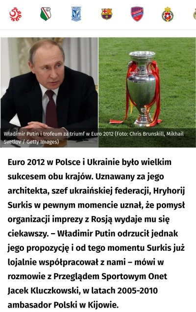 klawiszTartaru - Pierwotnie Ukraińcy bardzo chcieli zorganizować EURO 2012 ze swoim b...