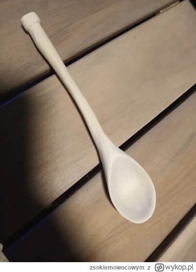 zsokiemowocowym - Pierwszy raz wystrugałem sobie łyche, wyszła nawet dobrze więc jutr...