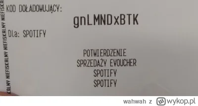 wahwah - #spotify premium na 3 miesiące. Kto pierwszy ten lepszy. #zadarmo
#cebuladea...