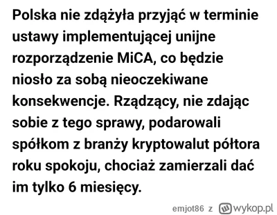 emjot86 - No szkoda, szkoda
https://www.bankier.pl/wiadomosc/Polski-blamaz-w-Unii-Nie...