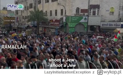 LazyInitializationException - Palestyńczyk nawołuje do ludobójstwa - "Ktokolwiek ma k...