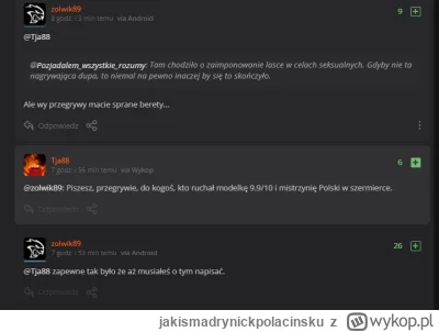 jakismadrynickpolacinsku - Seksualni frustraci i ich urojenia. (ʘ‿ʘ)
W dodatku z zero...