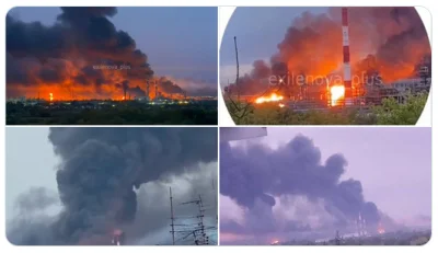 robertkk - uderzenia na rosje przez ukrainskie drony w ostatnim tygodniu byly katastr...