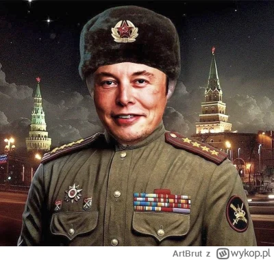 ArtBrut - #rosja #wojna #ukraina #wojsko #polska #usa #musk #drony 

Elon Musk miał p...