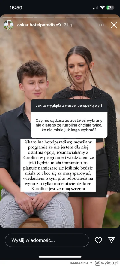 leemealitie - #hotelparadise ej przysięgam on jest upośledzony