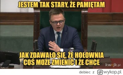 debiec - Przecież to wykopkowy idol xD