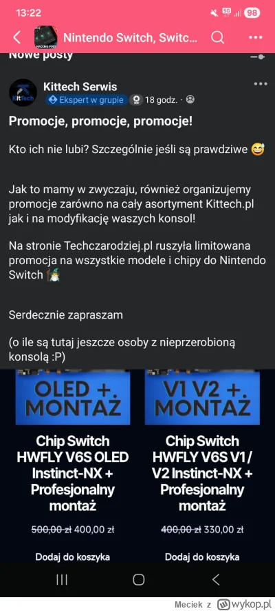 Meciek - @wykopcel do nich wysyłałem, teraz jest jakaś promka. Generalnie na polskiej...