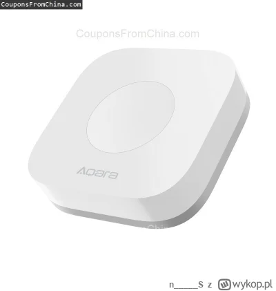 n____S - ❗ Xiaomi Aqara Wireless Switch Gyroscope Version
〽️ Cena: 8.02 USD (dotąd na...