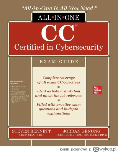 konik_polanowy - 755 + 1 = 756

Tytuł: CC Certified in Cybersecurity All-in-One Exam ...